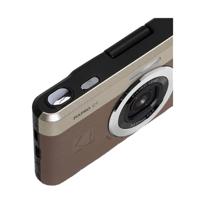 Kodak PIXPRO C1 Compact Digital Camera (Brown)