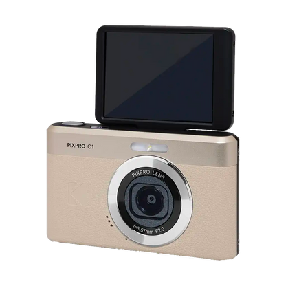 Kodak PIXPRO C1 Compact Digital Camera (Tan)