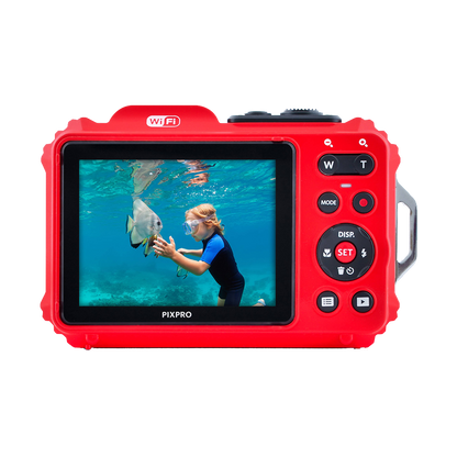 Kodak PIXPRO WPZ2 Digital Camera (Red)