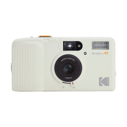 Kodak Snapic A1 35mm Film Camera (Ivory White)