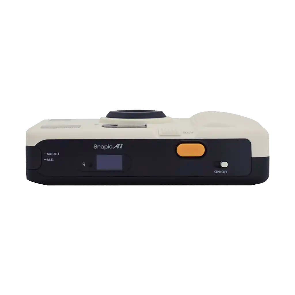 Kodak Snapic A1 35mm Film Camera (Ivory White)