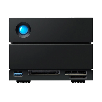 LaCie 20TB 2big Dock 2-Bay Thunderbolt 3 RAID Array (Black)