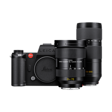 Leica SL3-S Mirrorless Full-Frame Camera with Vario-Elmarit-SL 24-70mm f/2.8 ASPH Lens and Vario-Elmarit-SL 70-200mm f/2.8 ASPH. Lens