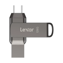 Lexar 128GB JumpDrive Dual Drive D400
