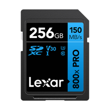 Lexar 256GB High-Performance 800x PRO UHS-I SDXC Card (BLUE Series)