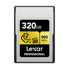 Lexar 320GB Professional CFexpress Type A Card GOLD Series