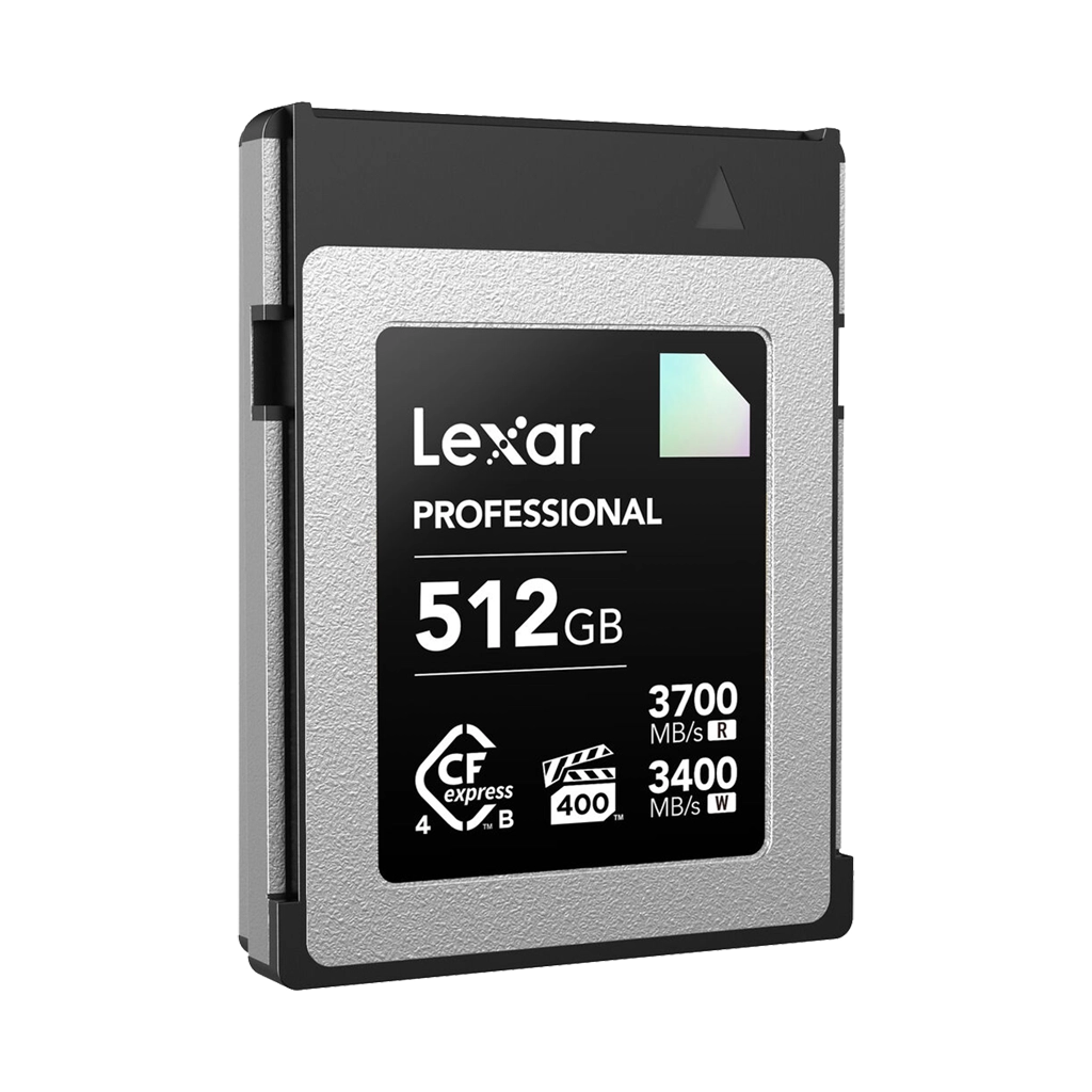 Lexar 512GB Professional DIAMOND CFexpress 4.0 Type-B Memory Card