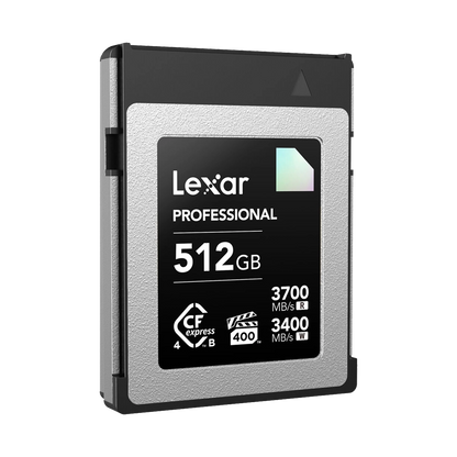 Lexar 512GB Professional DIAMOND CFexpress 4.0 Type-B Memory Card