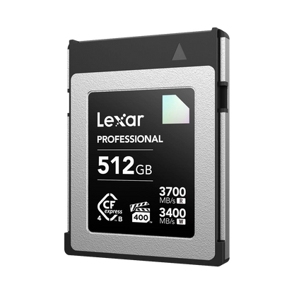 Lexar 512GB Professional DIAMOND CFexpress 4.0 Type-B Memory Card