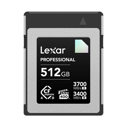 Lexar 512GB Professional DIAMOND CFexpress 4.0 Type-B Memory Card