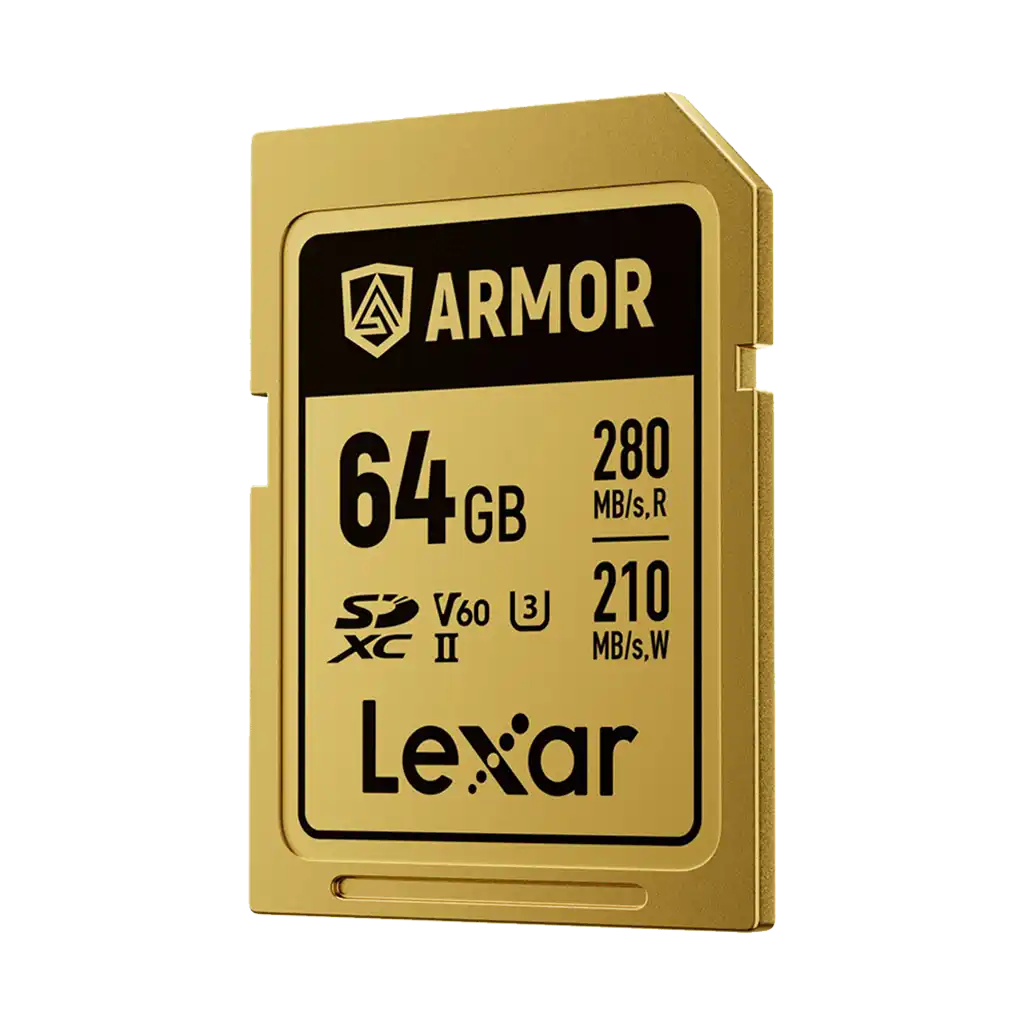 Lexar 64GB ARMOR GOLD UHS-II SDXC Memory Card