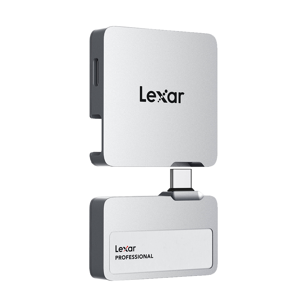 Lexar 1TB Professional Go USB 3.2 Gen 2 Portable SSD with Hub