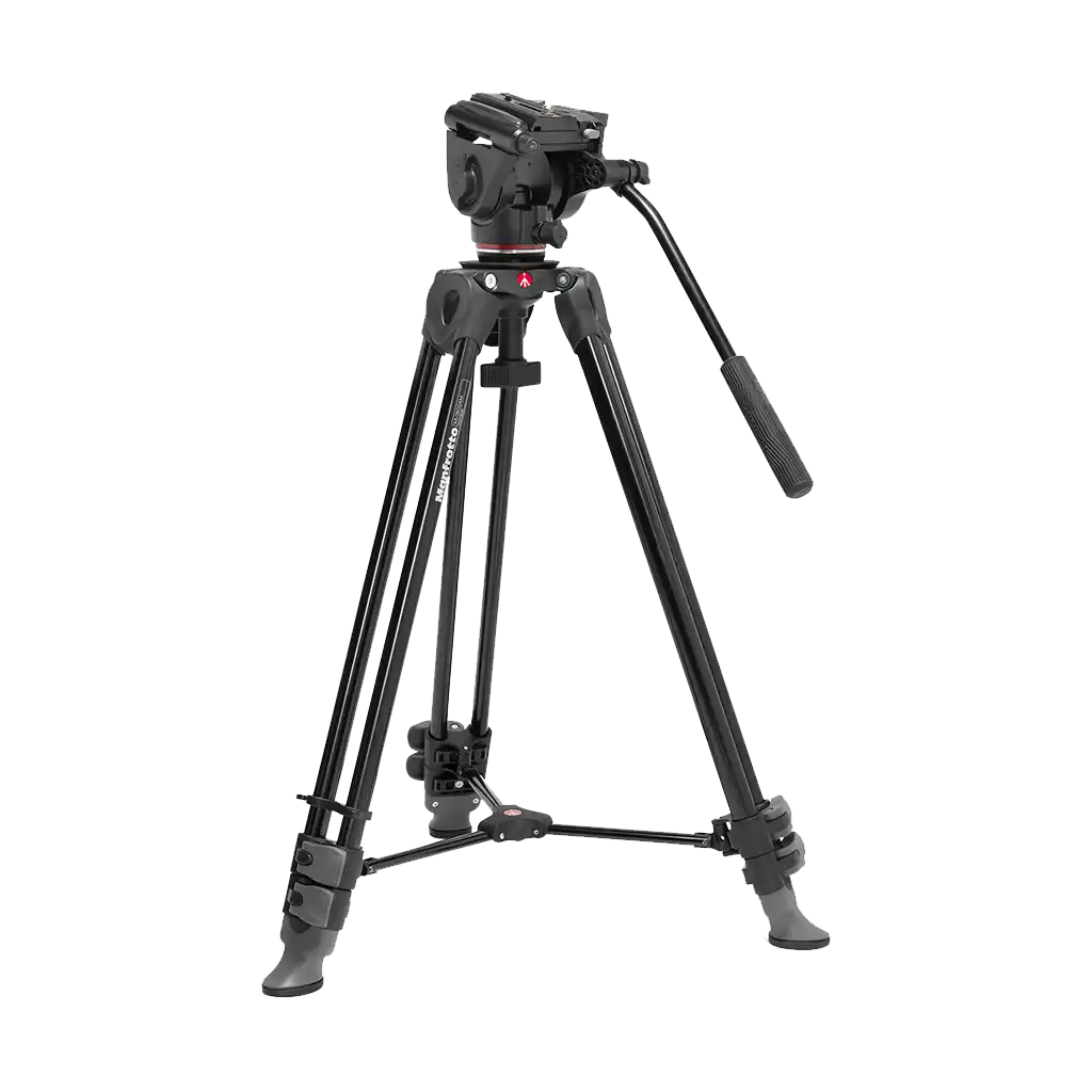 Manfrotto 500X Fluid Head with Aluminum Tripod Kit