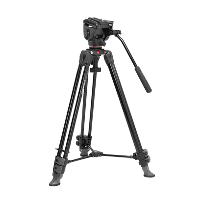 Manfrotto 500X Fluid Head with Aluminum Tripod Kit