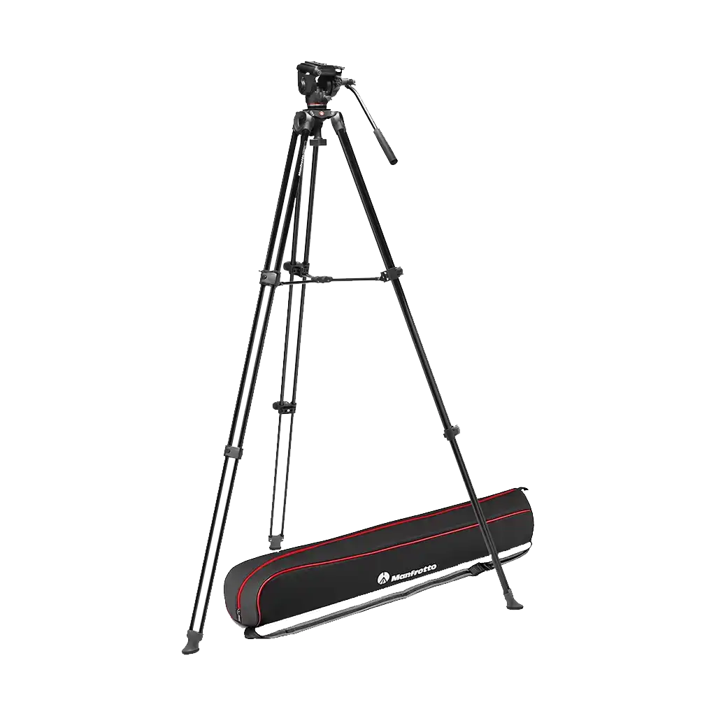 Manfrotto 500X Fluid Head with Aluminum Tripod Kit