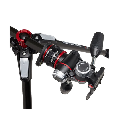 Manfrotto MK055CXPRO33WQR 055 Carbon Fibre 3-Section Kit with XPRO 3-Way Head and MOVE Quick Release