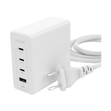 Mophie Speedport 120W GaN 4-Port USB-C/USB-A Wall Charger (White)