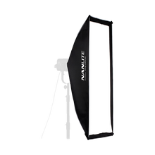Nanlite Asymmetrical Stripbank Softbox with Bowens Mount (110x45cm)