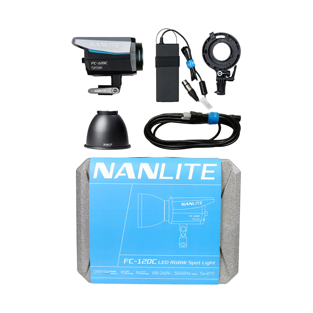Nanlite FC120C RGB LED Spotlight