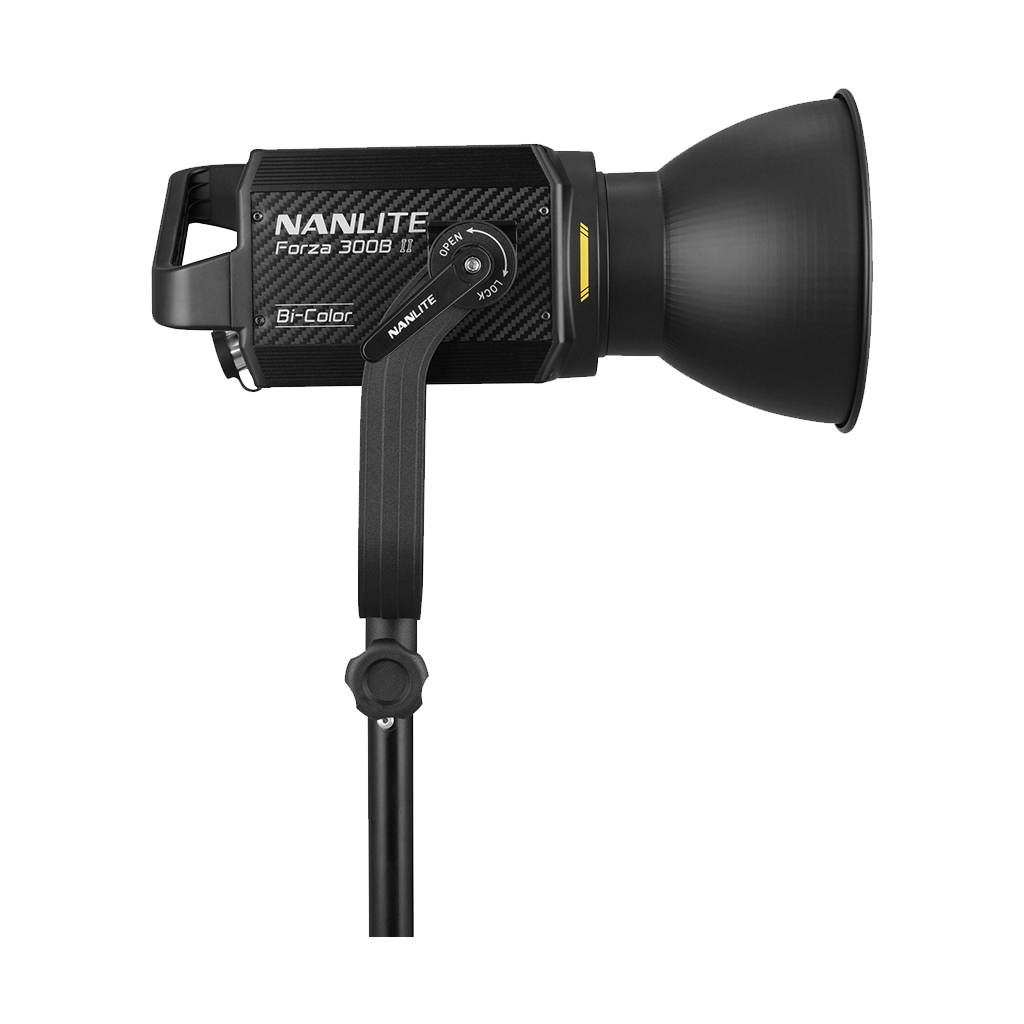 Nanlite Forza 300B II Bi-Color LED Monolight (Fresnel and Rolling Case Kit)