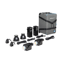 Nanlite Forza 500 II Daylight LED Monolight (Travel 2-Light Kit)