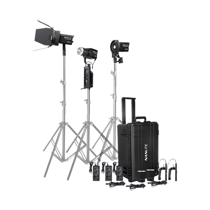 Nanlite Forza 60 II Daylight LED Monolight (3 Light Kit - PT)