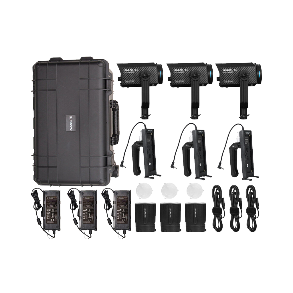 Nanlite Forza 60C RGB LED Monolight (3-Light Kit)