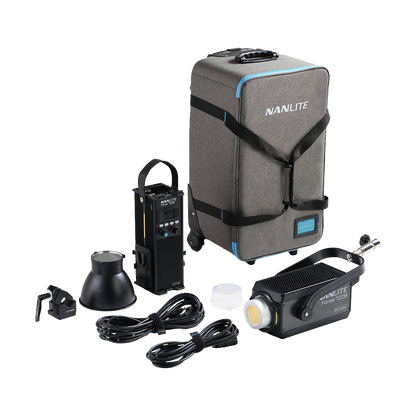 Nanlite Forza 720B Bi-Color LED Monolight with Rolling Case