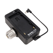 Nanlite NP-F Battery Adapter and Mount for PavoBulb 10C