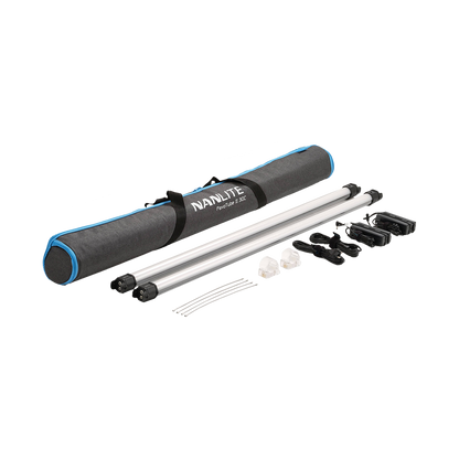 Nanlite PavoTube II 30C RGB LED Tube Light (120cm, 2-Light Kit)