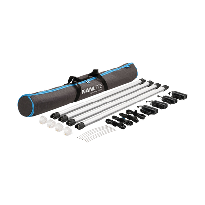 Nanlite PavoTube II 30C RGB LED Tube Light (120cm, 4-Light Kit)