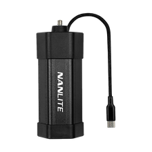 Nanlite PavoTube II 6C NP-F Battery Grip with USB-C Cable