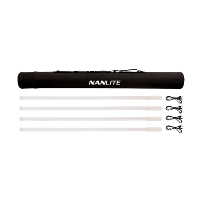 Nanlite PavoTube T8-7X RGB LED Pixel Tube Light (90cm, 4-Light Kit)