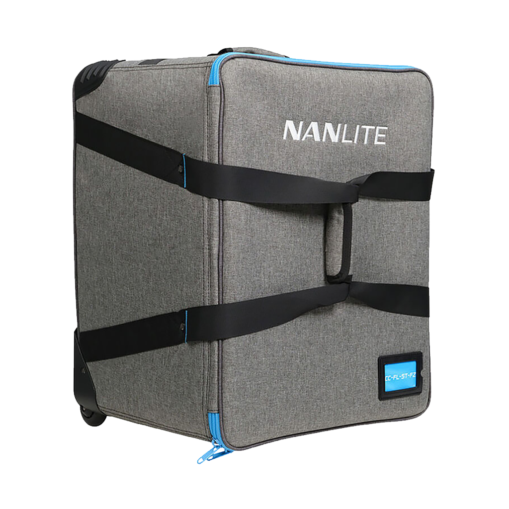 Nanlite Rolling Padded Case for Forza 300B II, 500B II, or FL-20G Fresnel
