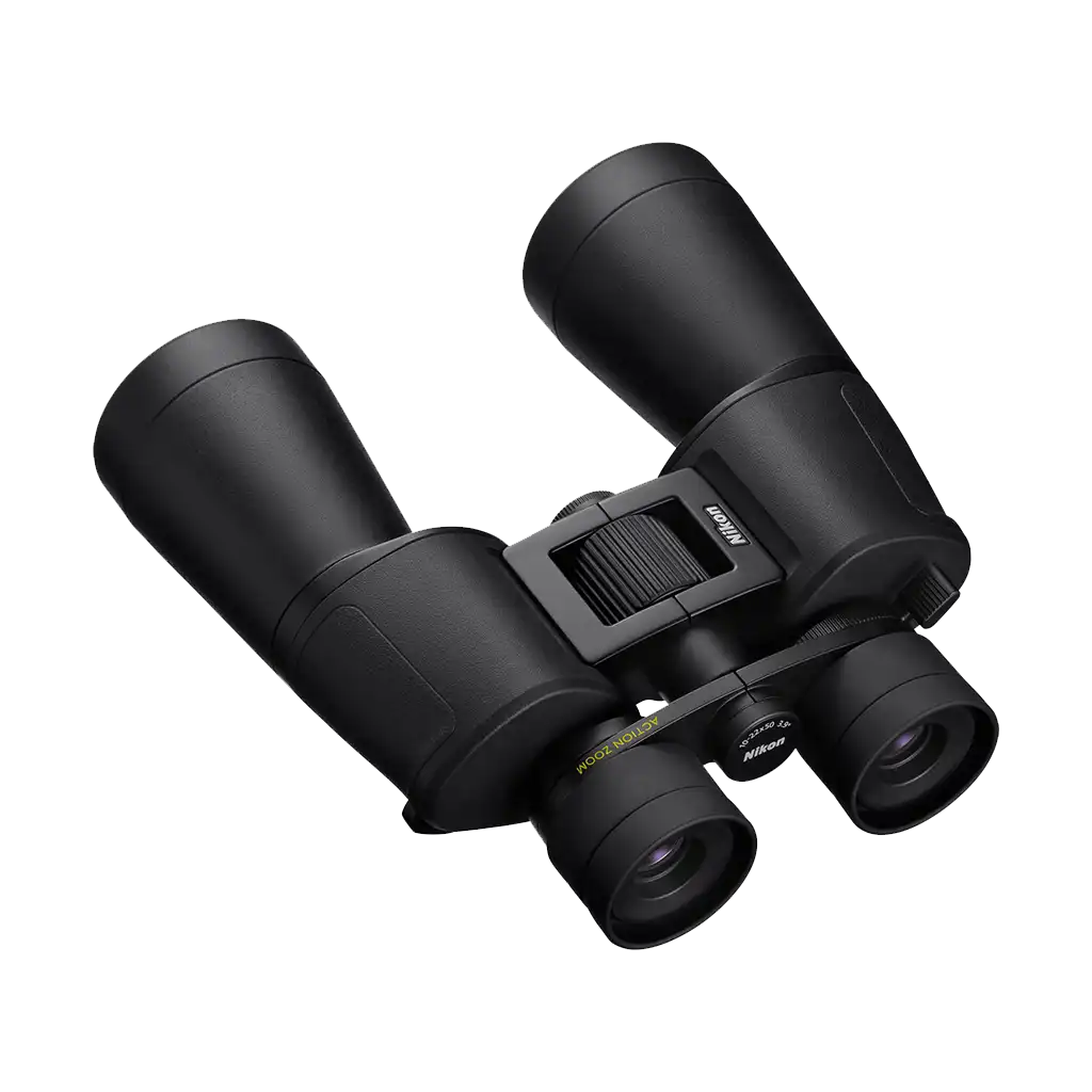 Nikon 10-22x50 Action Zoom binoculars eyepiece view