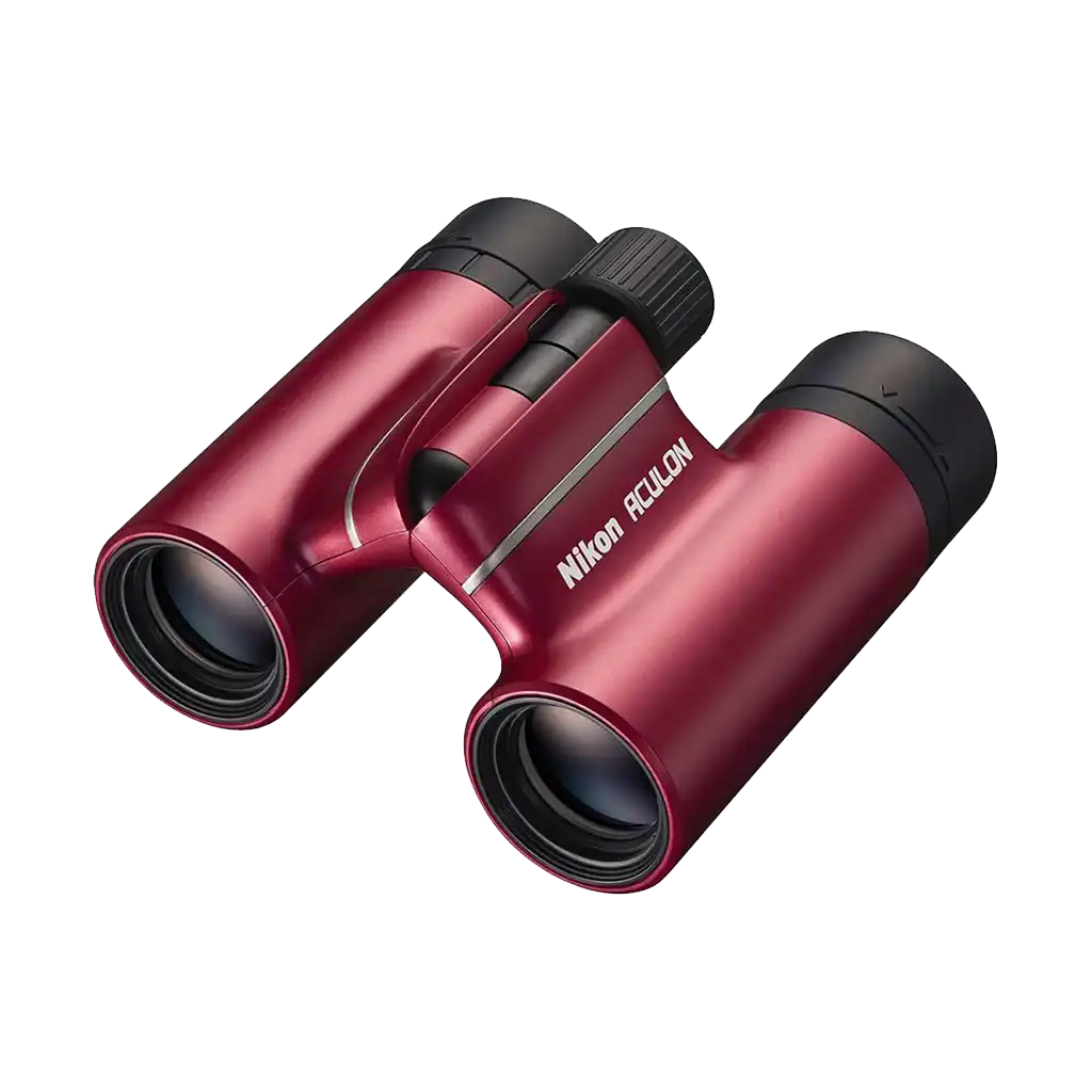 Nikon 8x21 Aculon T02 Compact Binoculars (Red)