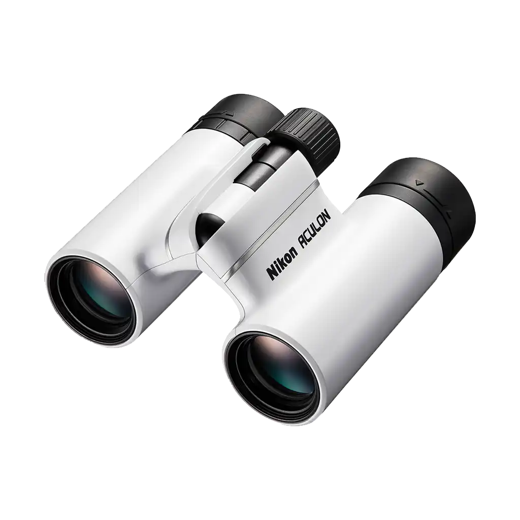 Nikon 8x21 Aculon T02 Compact Binoculars (White)