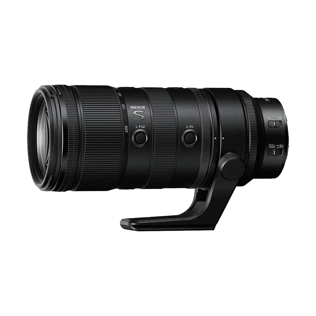 Nikon Z 70-200mm f/2.8 VR S II with removable tripod collar