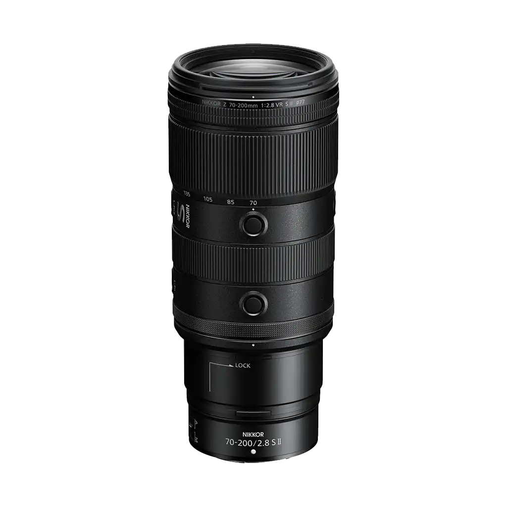 Nikon NIKKOR Z 70-200mm f/2.8 VR S II professional telephoto zoom lens