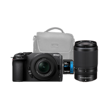 Nikon Z30 Mirrorless Camera Body with 16-50mm f3.5-6.3 Lens + 50-250mm f4.5-6.3 Lens + Bag and 32gb SD Card