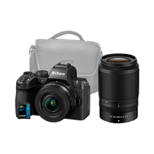 Nikon Z50 II Mirrorless Digital Camera with 16-50 and 50-250 Lenses + Bag and Card