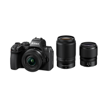 Nikon Z50 II Mirrorless Digital Camera with 16-50 Plus 50-250 and 35mm Lenses