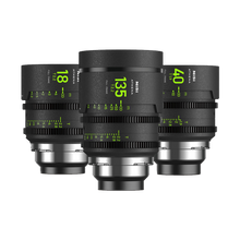 NiSi ATHENA PRIME T2.2/1.9 Full-Frame 3-Lens Add-On Kit (ARRI PL)