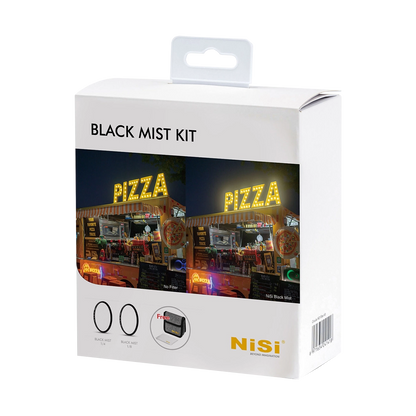 NiSi 52mm Black Mist 1/4 and 1/8 Filter Kit with Case