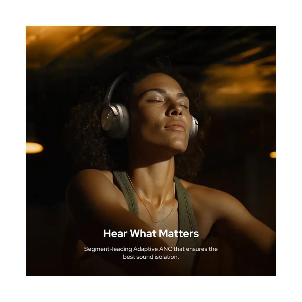 Noise Master Buds Max Wireless Headphone (Silver)