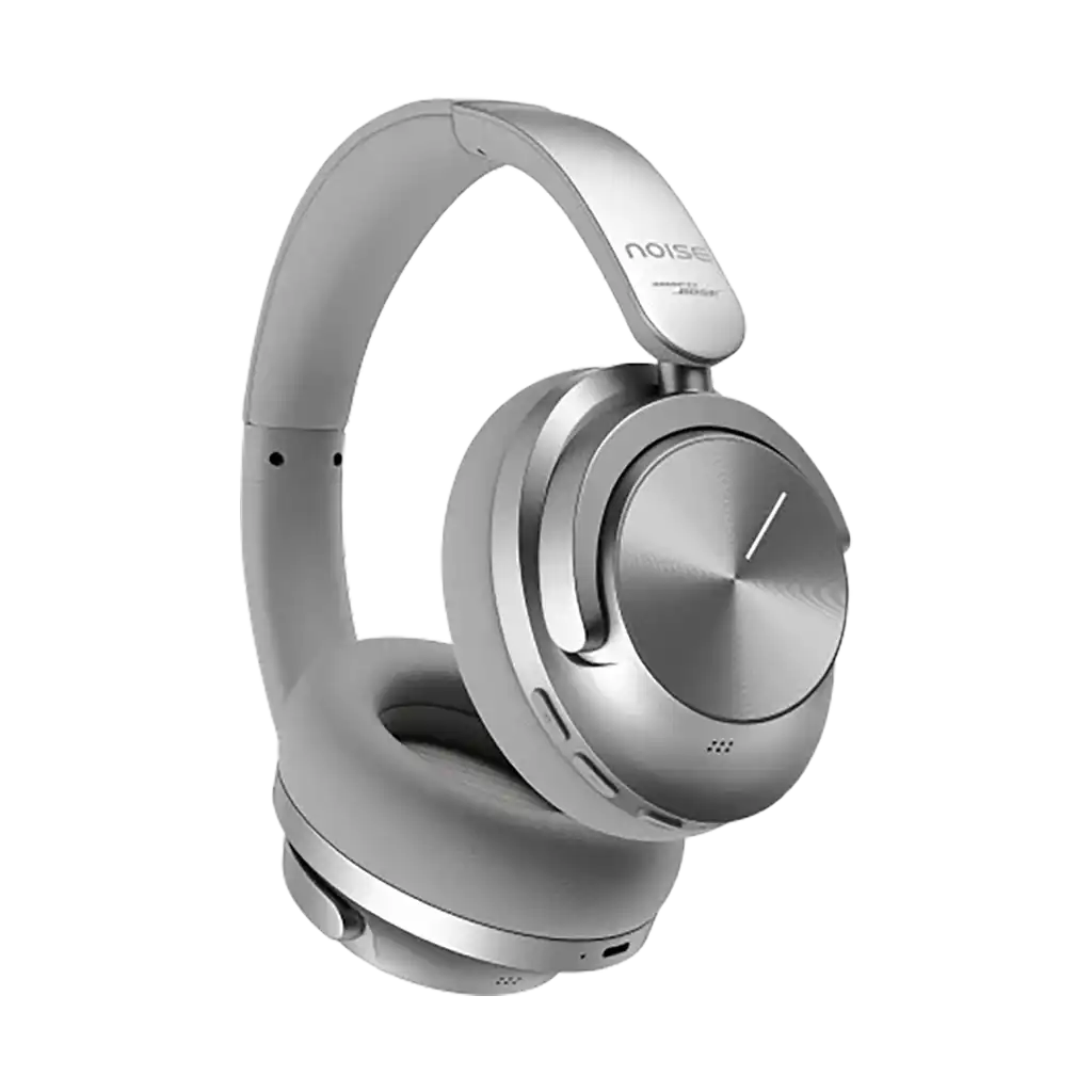 Noise Master Buds Max Wireless Headphone (Silver)