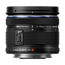 OM SYSTEM M.Zuiko Digital ED 9-18mm f/4-5.6 II Lens (Micro Four Thirds)