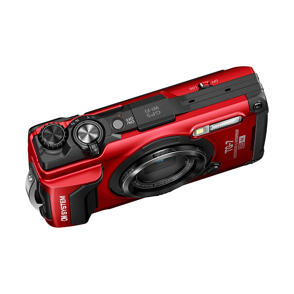 OM SYSTEM Tough TG-7 Digital Camera (Red) - Orms Direct - South OM SYSTEM Tough TG-7 Digital Camera (Red) - Orms Direct - South