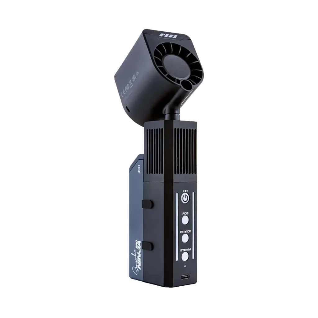 PMI Smoke Ninja Pro Hazer Kit (Handheld Battery-Powered Wireless Mini Smoke Machine)