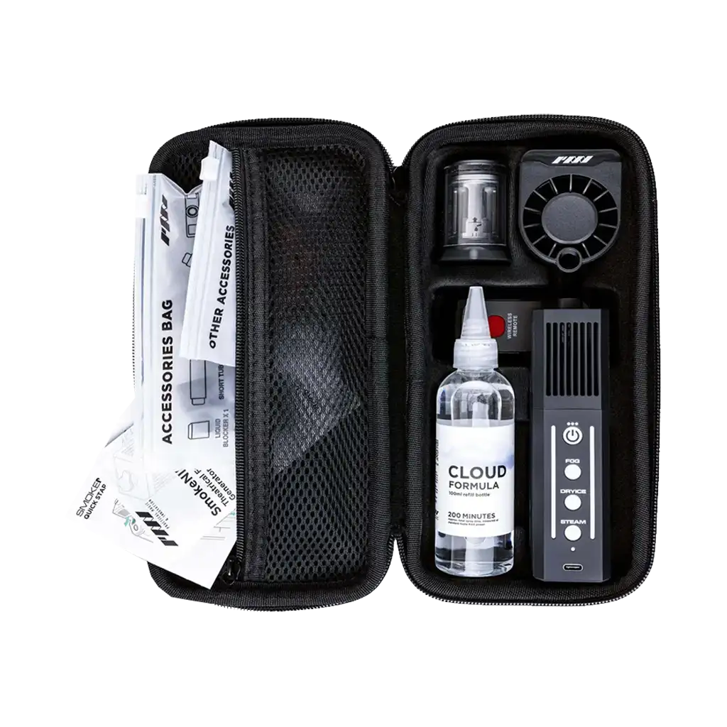 PMI Smoke Ninja Pro Hazer Kit (Handheld Battery-Powered Wireless Mini Smoke Machine)